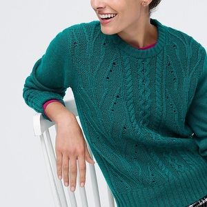 J Crew Sweater, Size Small, Green, New w/Tags